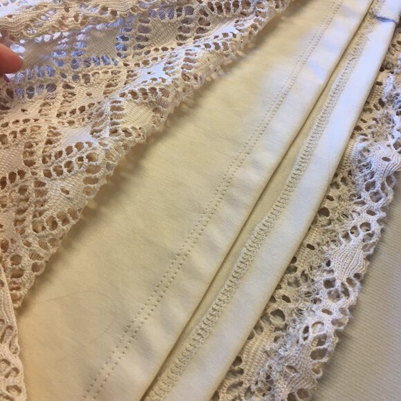 Lennie for Nina Leonard Lace Maxi Dress Womens XL Ivory - Picture 5 of 13